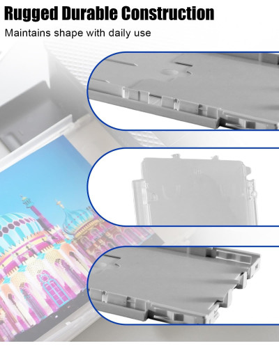 6Inch Paper Tray Compatible with Canon Selphy CP1500 CP1300 CP1200 CP910 CP900 Photo Printer Paper Pickup Tray