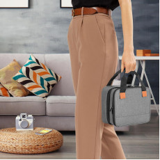 Photo Printer Bag Suitable for SELPHY CP1500 CP1300 CP1200 Polyester Photo Printer Bag with Accessory Compartments