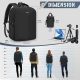 RAINSMORE Camera Backpack Camera Bag for Photographer DSLR SLR Mirrorless Camera Bag