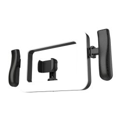 FL-K03 Square Handheld Ring Light With Dual Handles Bluetooth Remote