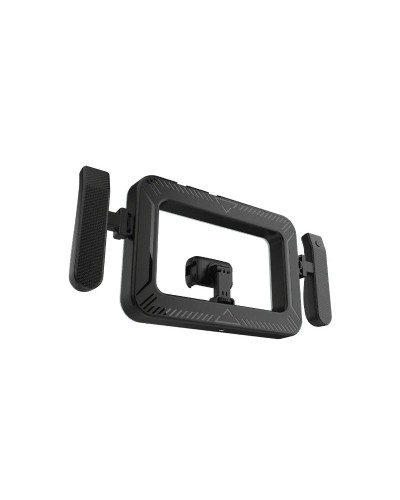 FL-K03 Square Handheld Ring Light With Dual Handles Bluetooth Remote