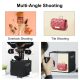 PULUZ 25cm Folding Portable Ring Light Photo Lighting Studio Shooting Tent Box with 12 Colors Backdrops