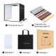 teckwe 40cm Folding Portable Ring Light USB Photo Lighting Studio Shooting Tent Box with 6 x Dual-side Color Backdrops