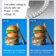 teckwe 40cm Folding Portable Ring Light USB Photo Lighting Studio Shooting Tent Box with 6 x Dual-side Color Backdrops