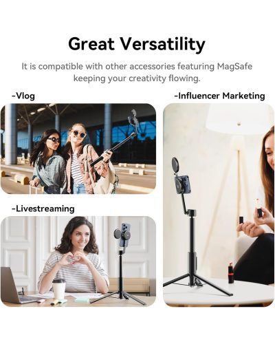 Ulanzi MG-002 1.6M Magnetic Phone Selfie Stick Tripod Max Ulanzi MG-002 1.6M Magnetic Phone Selfie Stick Tripod Max