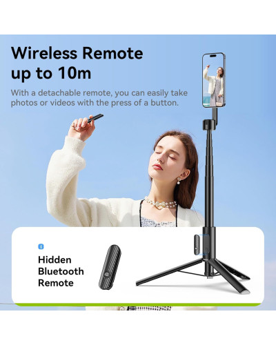 Ulanzi MG-002 1.6M Magnetic Phone Selfie Stick Tripod Max