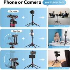 Ulanzi MT-44B 2-in-1 Selfie Stick Tripod