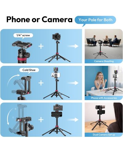 Ulanzi MT-44B 2-in-1 Selfie Stick Tripod
