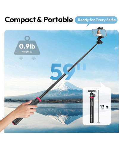 Ulanzi MT-44B 2-in-1 Selfie Stick Tripod