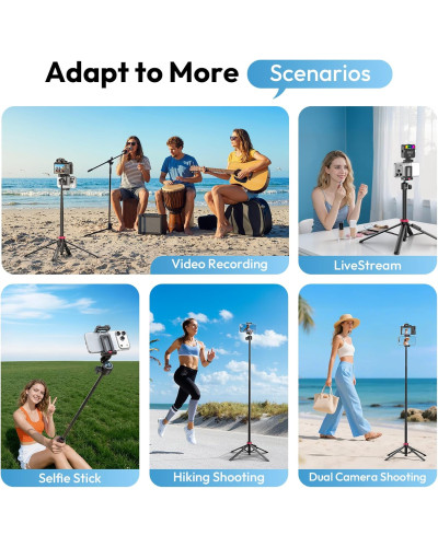 Ulanzi MT-44B 2-in-1 Selfie Stick Tripod
