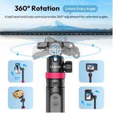 Ulanzi MT-44B 2-in-1 Selfie Stick Tripod