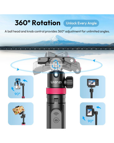 Ulanzi MT-44B 2-in-1 Selfie Stick Tripod