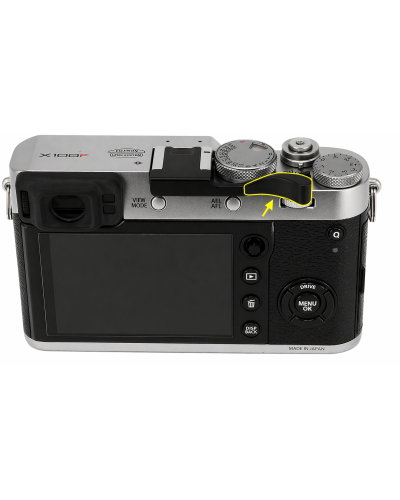 Thumb Grip for FUJIFILM X100VI X100V XPro2 XPro3 Digital Camera Black Thumb Grip for FUJIFILM X100VI X100V XPro2 XPro3 Digital Camera Black
