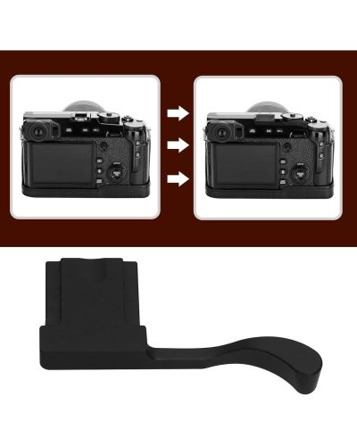 Thumb Grip for FUJIFILM X100VI X100V XPro2 XPro3 Digital Camera Black Thumb Grip for FUJIFILM X100VI X100V XPro2 XPro3 Digital Camera Black