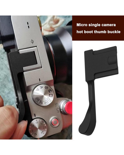 Thumb Grip for FUJIFILM X100VI X100V XPro2 XPro3 Digital Camera Black