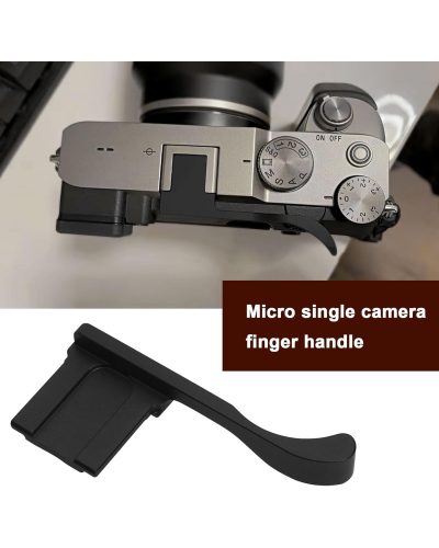 Thumb Grip for FUJIFILM X100VI X100V XPro2 XPro3 Digital Camera Black Thumb Grip for FUJIFILM X100VI X100V XPro2 XPro3 Digital Camera Black
