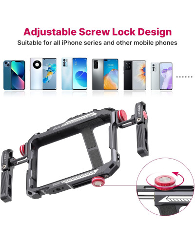 Ulanzi Lino Dual Handle Metal Smartphone Rig Ulanzi Lino Dual Handle Metal Smartphone Rig