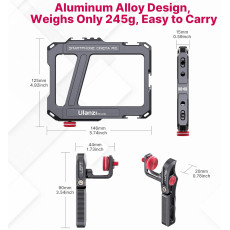 Ulanzi Lino Dual Handle Metal Smartphone Rig Ulanzi Lino Dual Handle Metal Smartphone Rig