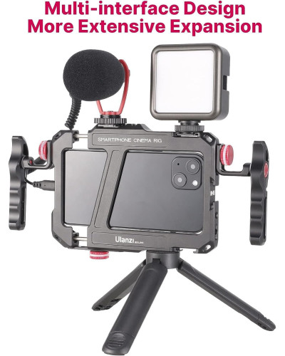 Ulanzi Lino Dual Handle Metal Smartphone Rig Ulanzi Lino Dual Handle Metal Smartphone Rig