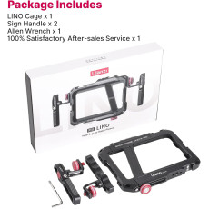 Ulanzi Lino Dual Handle Metal Smartphone Rig Ulanzi Lino Dual Handle Metal Smartphone Rig