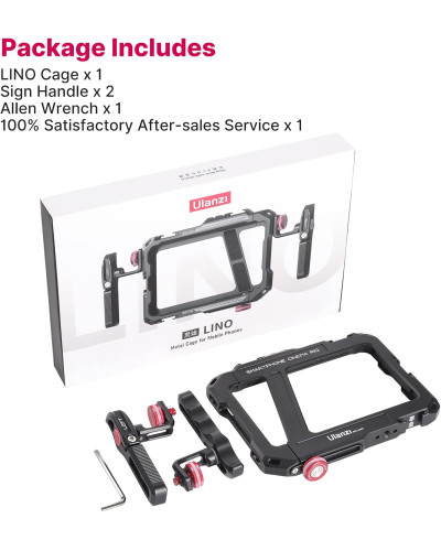 Ulanzi Lino Dual Handle Metal Smartphone Rig Ulanzi Lino Dual Handle Metal Smartphone Rig