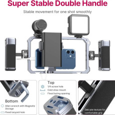 Ulanzi Universal Metal Cage Video Rig with HANDLES for Smartphones Ulanzi Universal Metal Cage Video Rig with HANDLES for Smartphones