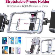 Ulanzi Universal Metal Cage Video Rig with HANDLES for Smartphones Ulanzi Universal Metal Cage Video Rig with HANDLES for Smartphones