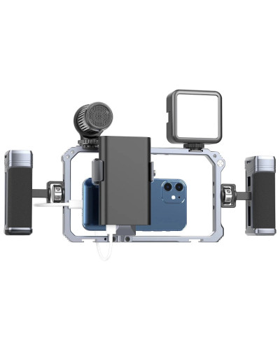 Ulanzi Universal Metal Cage Video Rig with HANDLES for Smartphones Ulanzi Universal Metal Cage Video Rig with HANDLES for Smartphones