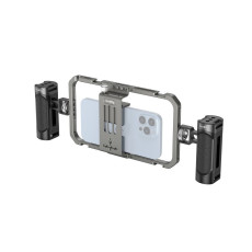SmallRig Universal Phone Cage Smartphone Video Rig Kit with Handles
