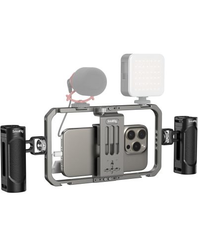SmallRig Universal Phone Cage Smartphone Video Rig Kit with Handles SmallRig Universal Phone Cage Smartphone Video Rig Kit with Handles