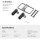 SmallRig Universal Phone Cage Smartphone Video Rig Kit with Handles