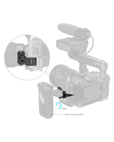 SmallRig Side Handle Extension Adapter with NATO Clamp