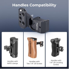 SmallRig Side Handle Extension Adapter with NATO Clamp SmallRig Side Handle Extension Adapter with NATO Clamp