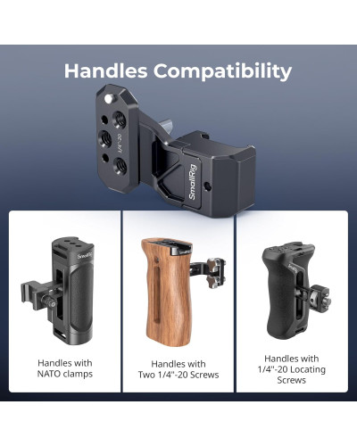 SmallRig Side Handle Extension Adapter with NATO Clamp SmallRig Side Handle Extension Adapter with NATO Clamp
