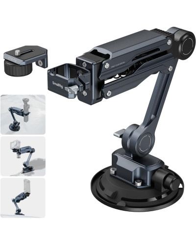 SmallRig mini Shock Absorber Arm for DJI Osmo Pocket 3/Action 6/5 Pro/4 for GoPro Hero13/12/11 for Insta360 X5/4/3