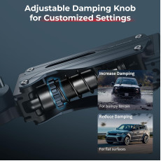 SmallRig mini Shock Absorber Arm for DJI Osmo Pocket 3/Action 6/5 Pro/4 for GoPro Hero13/12/11 for Insta360 X5/4/3