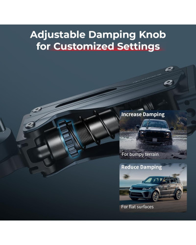 SmallRig mini Shock Absorber Arm for DJI Osmo Pocket 3/Action 6/5 Pro/4 for GoPro Hero13/12/11 for Insta360 X5/4/3