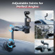 SmallRig mini Shock Absorber Arm for DJI Osmo Pocket 3/Action 6/5 Pro/4 for GoPro Hero13/12/11 for Insta360 X5/4/3