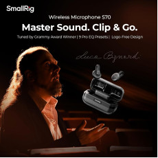SmallRig S70-C2 Wireless Microphone with USB-C Adapter for Phones SmallRig S70-C2 Wireless Microphone with USB-C Adapter for Phones