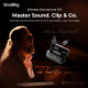 SmallRig S70-C2 Wireless Microphone with USB-C Adapter for Phones