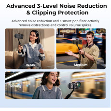 SmallRig S70-C2 Wireless Microphone with USB-C Adapter for Phones SmallRig S70-C2 Wireless Microphone with USB-C Adapter for Phones