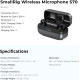 SmallRig S70-C2 Wireless Microphone with USB-C Adapter for Phones