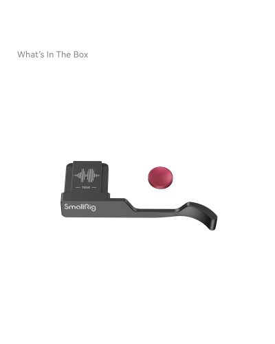 SmallRig Thumb Grip for FUJIFILM X100VI / X100V (Black)