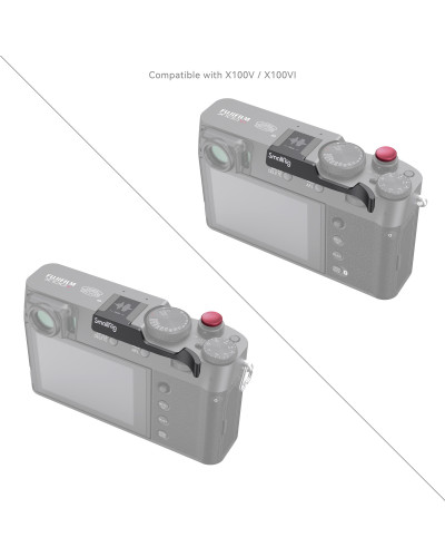 SmallRig Thumb Grip for FUJIFILM X100VI / X100V (Black) SmallRig Thumb Grip for FUJIFILM X100VI / X100V (Black)