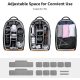 K&F Concept Camera Backpack 18L Nature Wander 05(Black Orange)