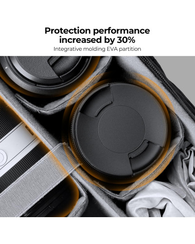 K&F Concept Camera Backpack 18L Nature Wander 05(Black Orange)