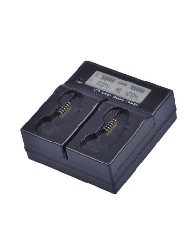 LCD Dual Channel Fast Charger for Nikon EN-EL18d EL18 Nikon Z9 D4 D4S D5 D6