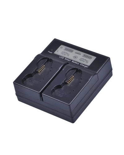 LCD Dual Channel Fast Charger for Nikon EN-EL18d EL18 Nikon Z9 D4 D4S D5 D6