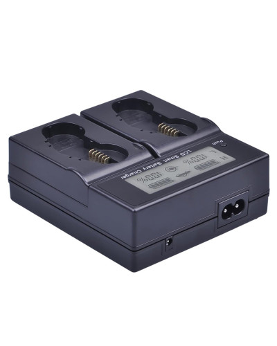 LCD Dual Channel Fast Charger for Nikon EN-EL18d EL18 Nikon Z9 D4 D4S D5 D6