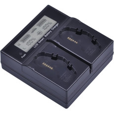 LCD Dual Channel Fast Charger for Nikon EN-EL18d EL18 Nikon Z9 D4 D4S D5 D6